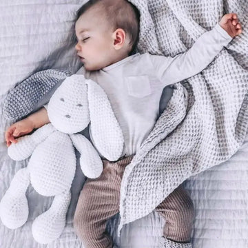 Doudou lapin blanc - MAMAN ET MINI