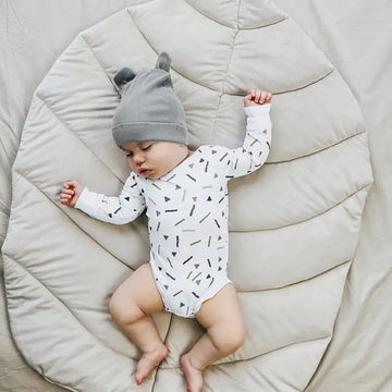 Tapis d’éveil feuille | Beige Mon Univers Bébé