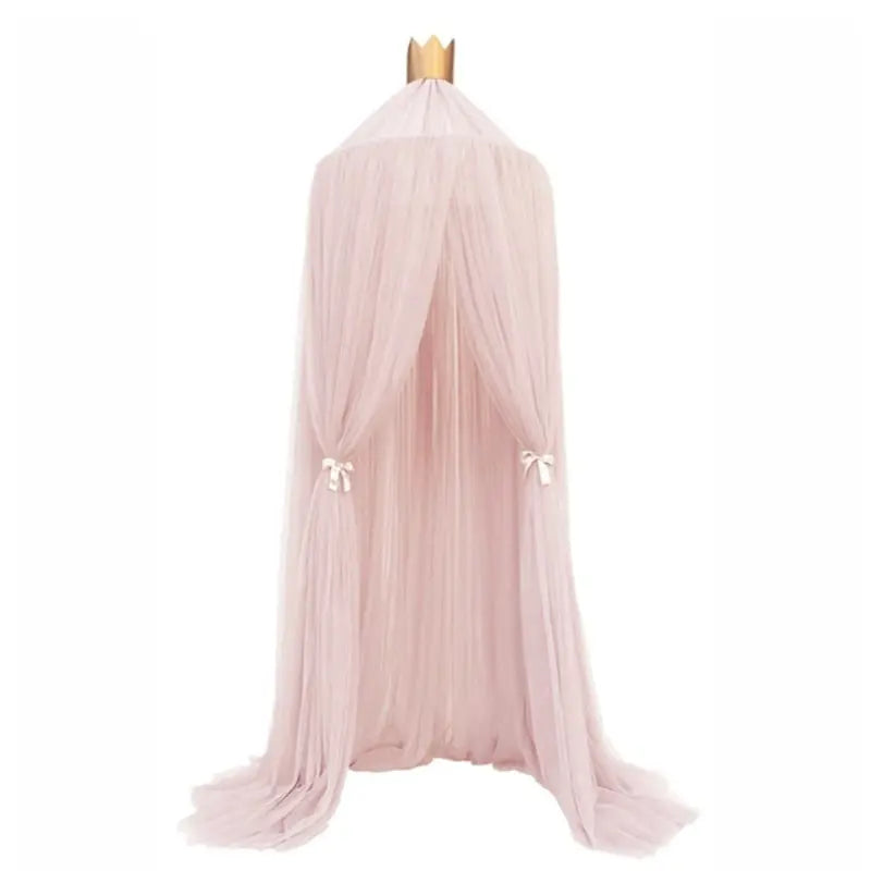 Ciel de lit rose pastel - MAMAN ET MINI