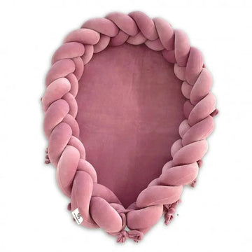 Réducteur de lit bébé tresse | Rose Sale
