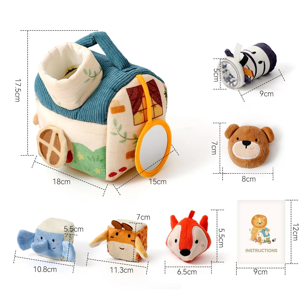 jouet-bébé-tissu-maman-mini-et-animaux