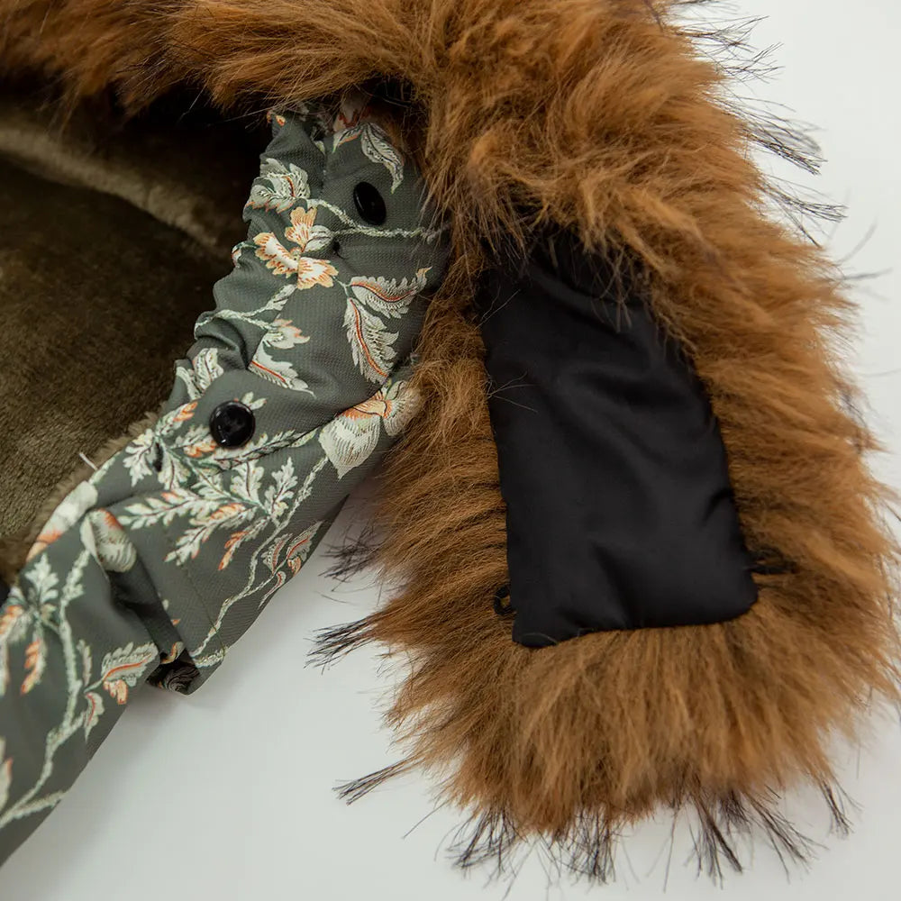 chancelière-poussette-enfant-bébé-fleur-hiver-winter-mamanetmini-capuchon