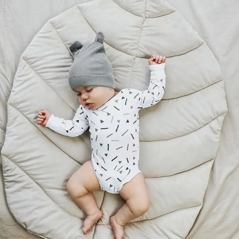 Tapis d’éveil feuille | Beige Mon Univers Bébé