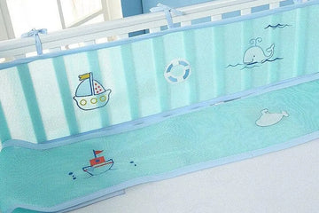 Tour de lit respirant Ocean World - MAMAN ET MINI