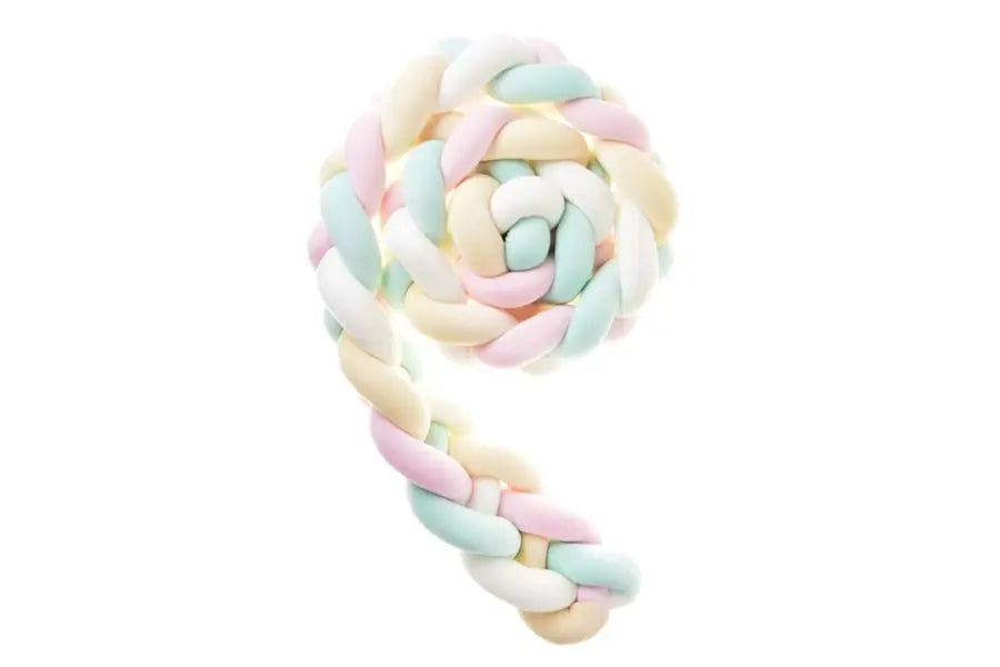 Tresse de lit guimauve 4 brins - MAMAN ET MINI
